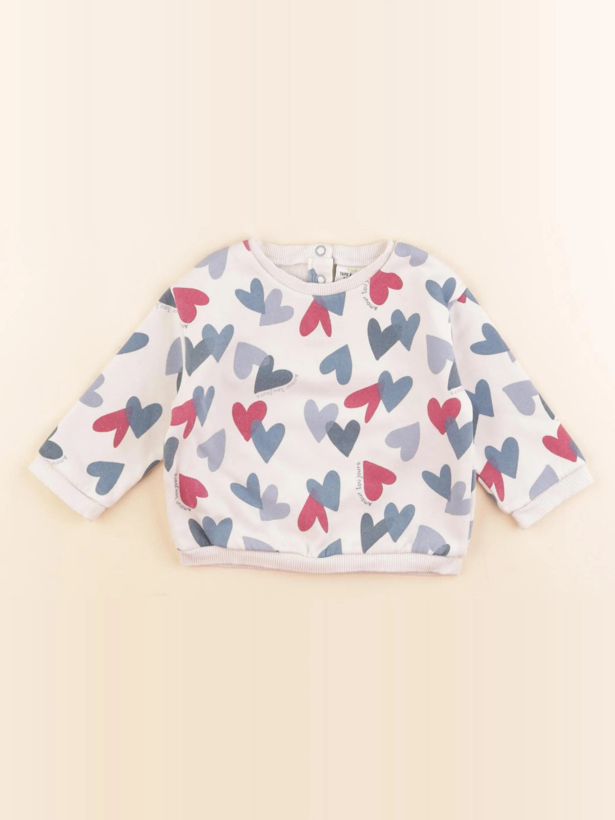 Tape à l'oeil - sweat multicolore - 9 mois