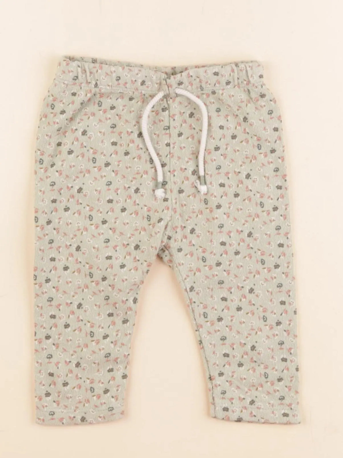 Zara - legging vert - 1/3 mois