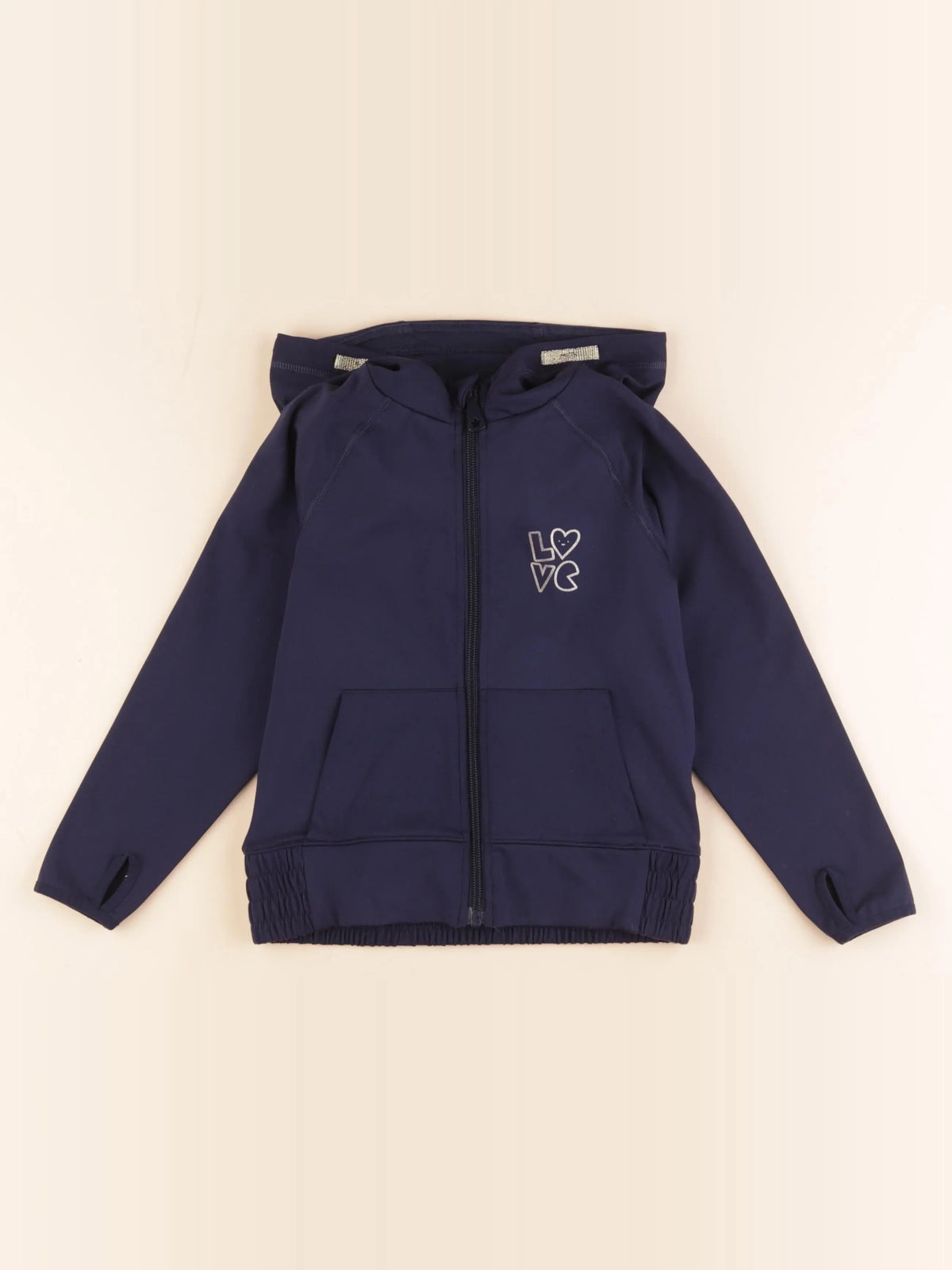 Vertbaudet - sweat sport bleu - 5 ans