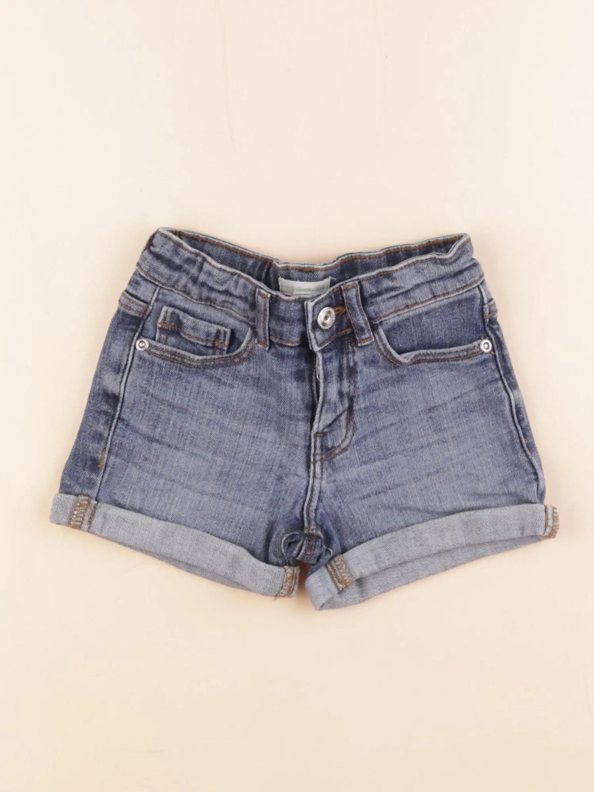 Vertbaudet - short bleu - 4 ans