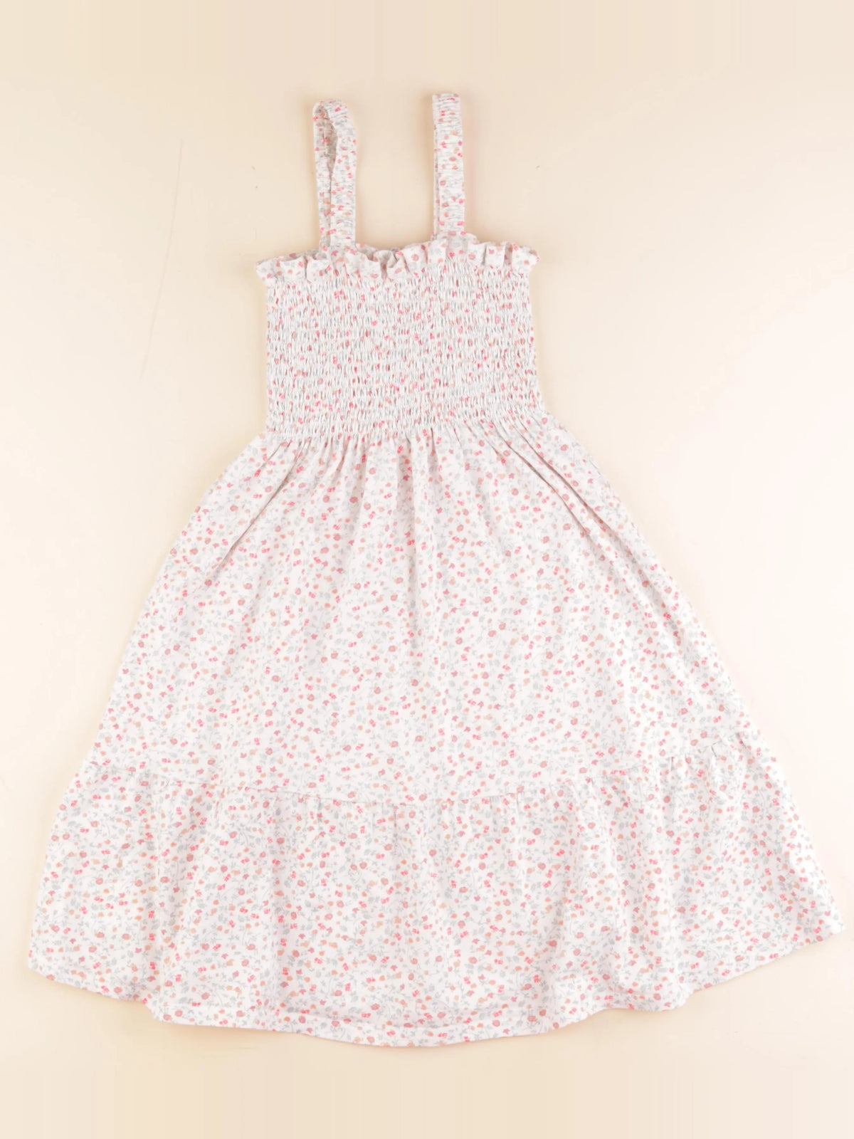 Vertbaudet - robe multicolore - 8 ans