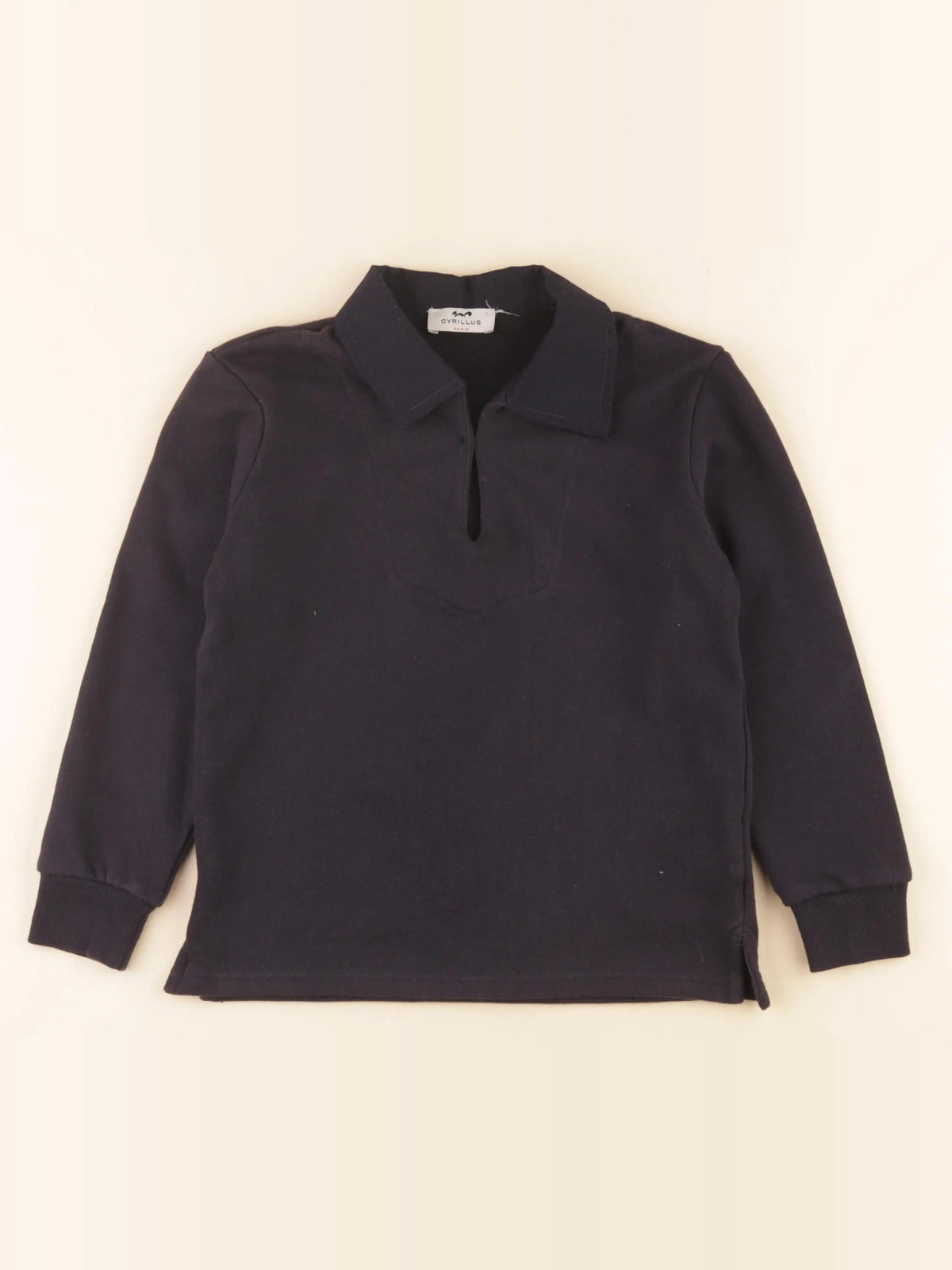 Cyrillus - sweat bleu - 8 ans