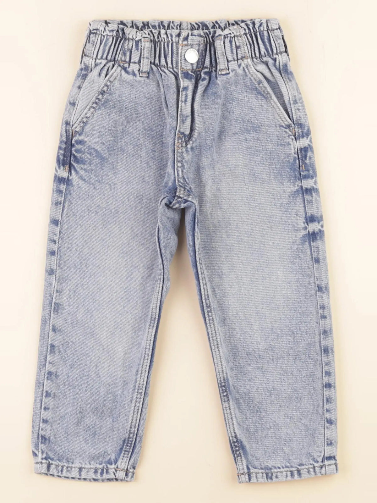 H&M - jean bleu - 18/24 mois