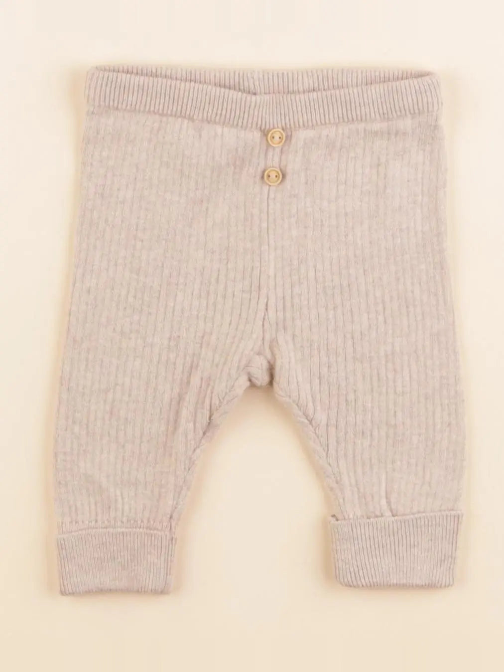 Zara - legging marron - 0/1 mois