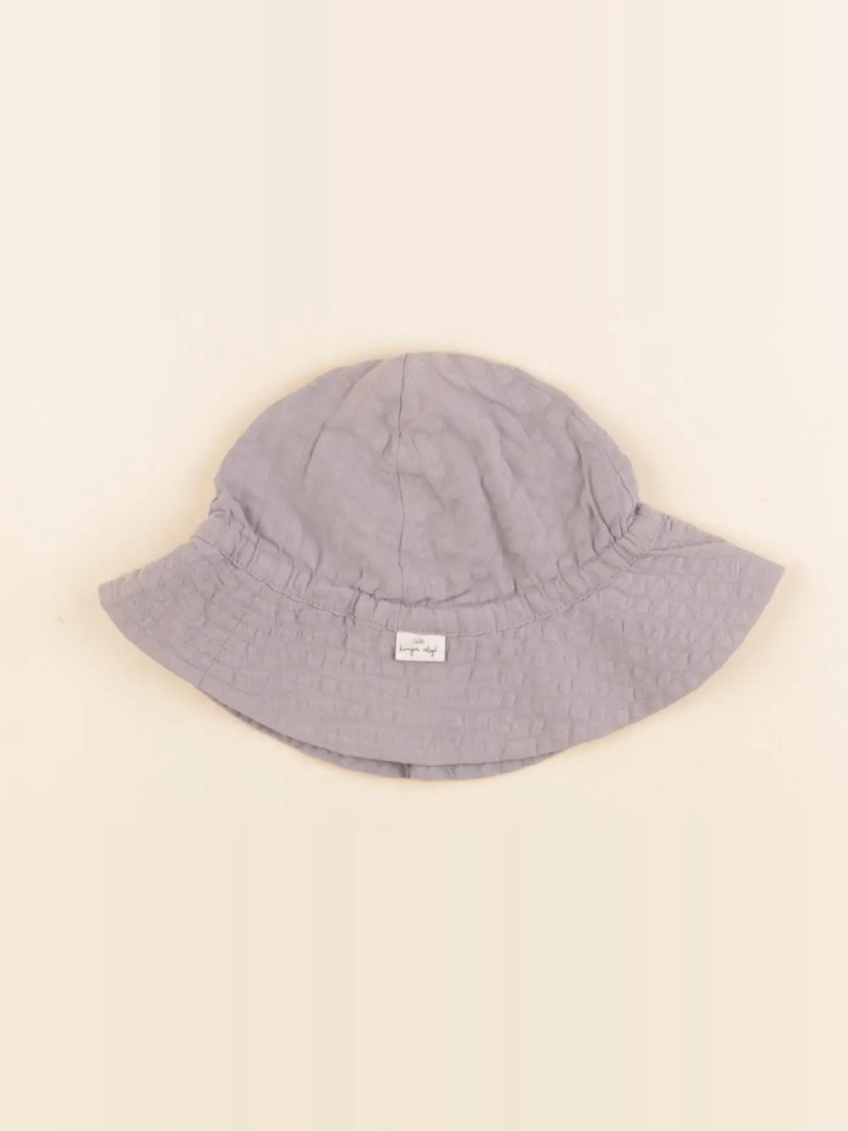 Konges slojd - chapeau gris - 6/9 mois