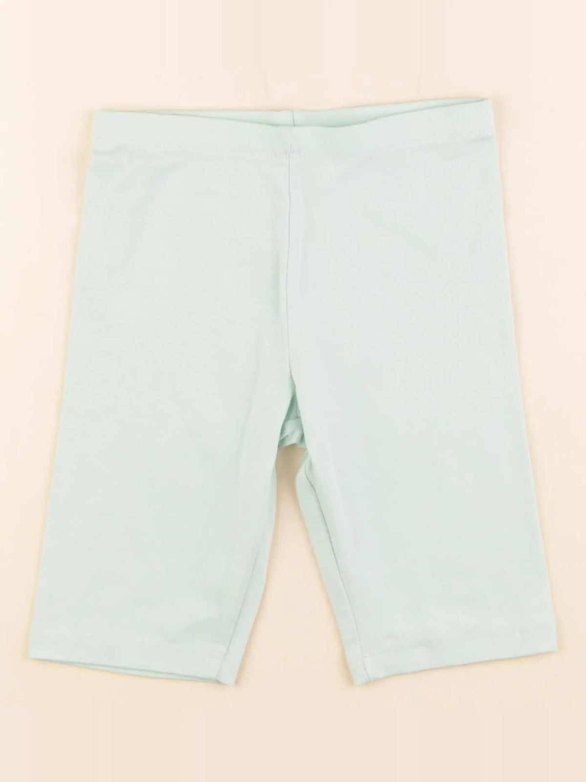 H&M - legging court vert - 7/8 ans