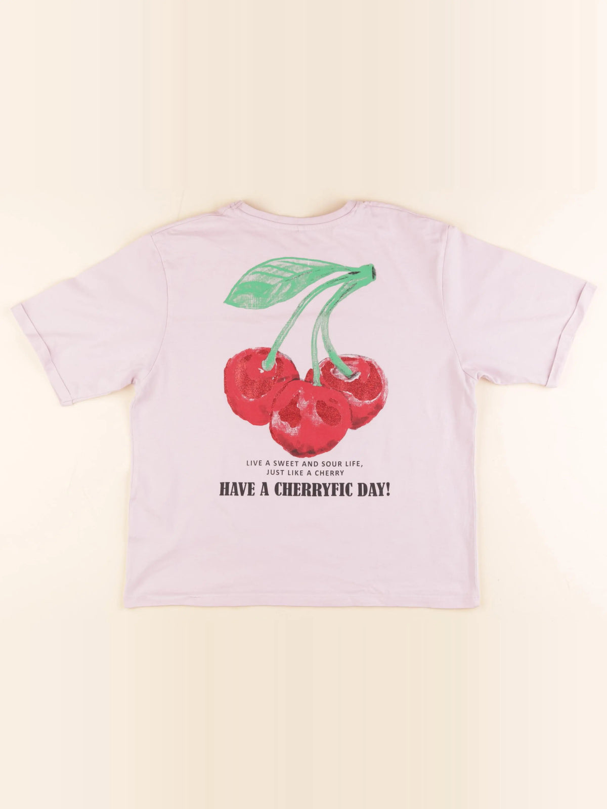 Name it - tee-shirt imprimé au dos rose - 11/12 ans