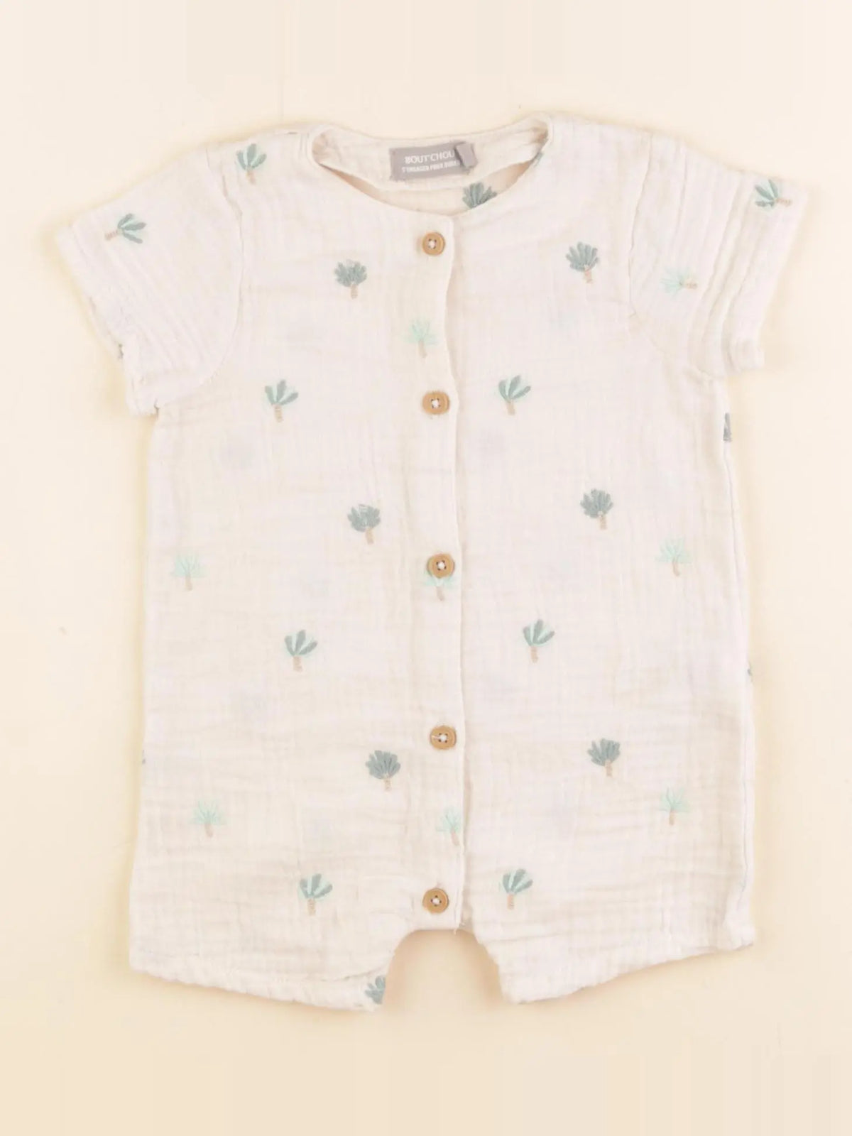 Boutchou - combinaison beige - 3 mois