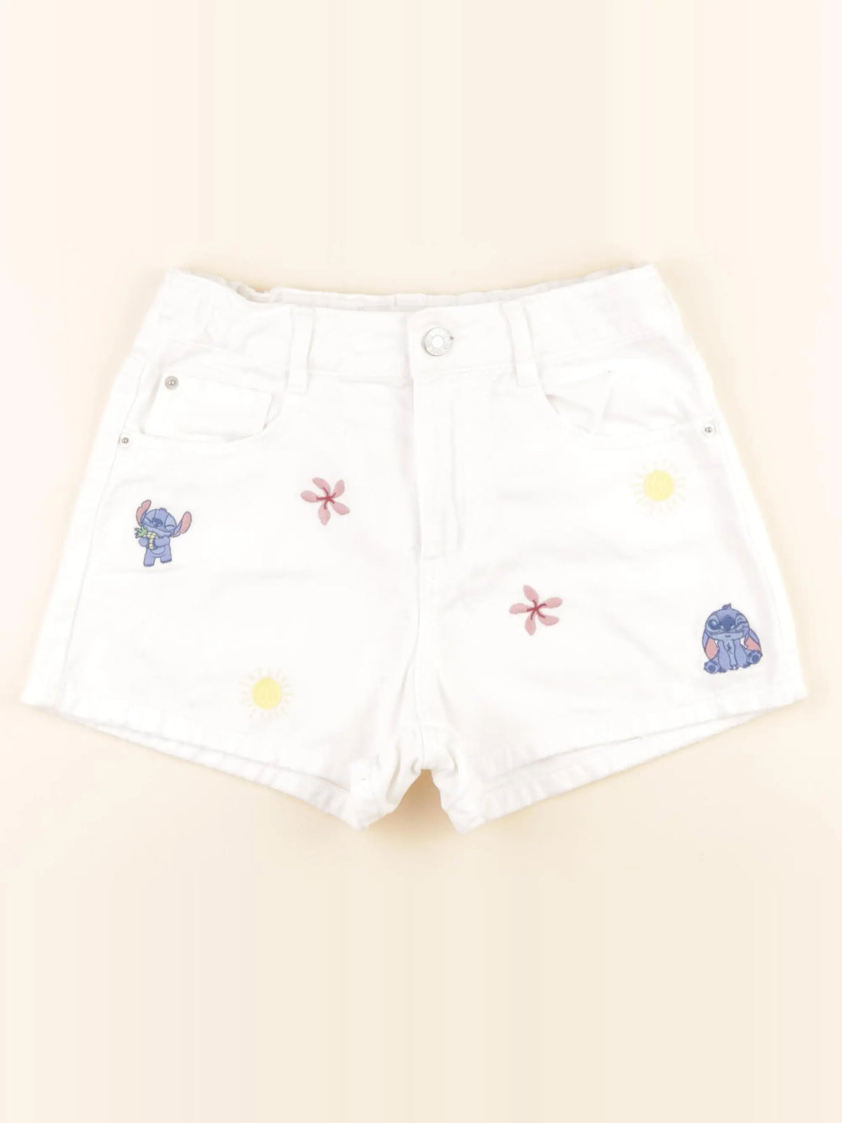 Zara - short blanc - 11/12 ans
