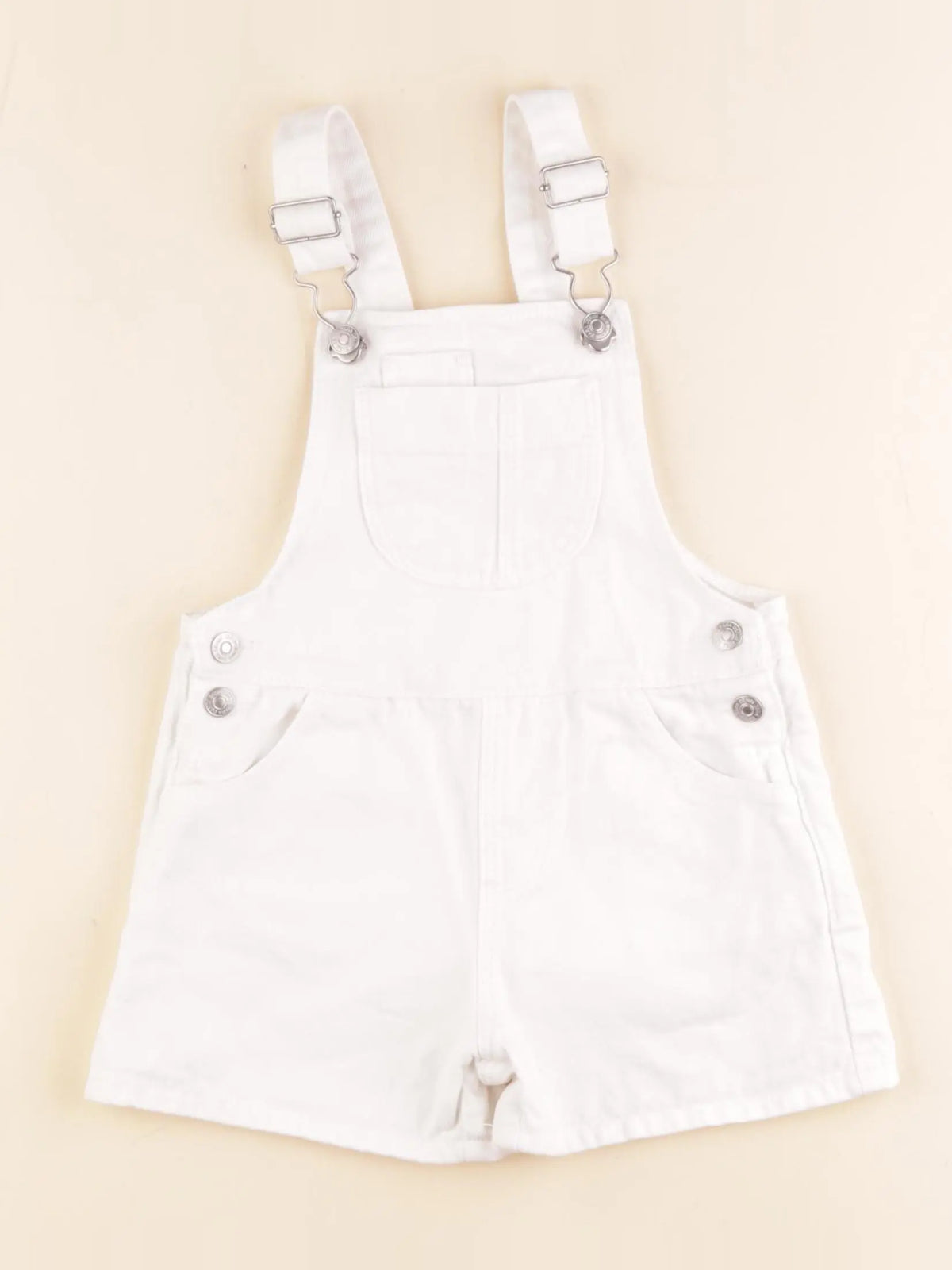 Zara - salopette imprimé au dos blanc - 18/24 mois