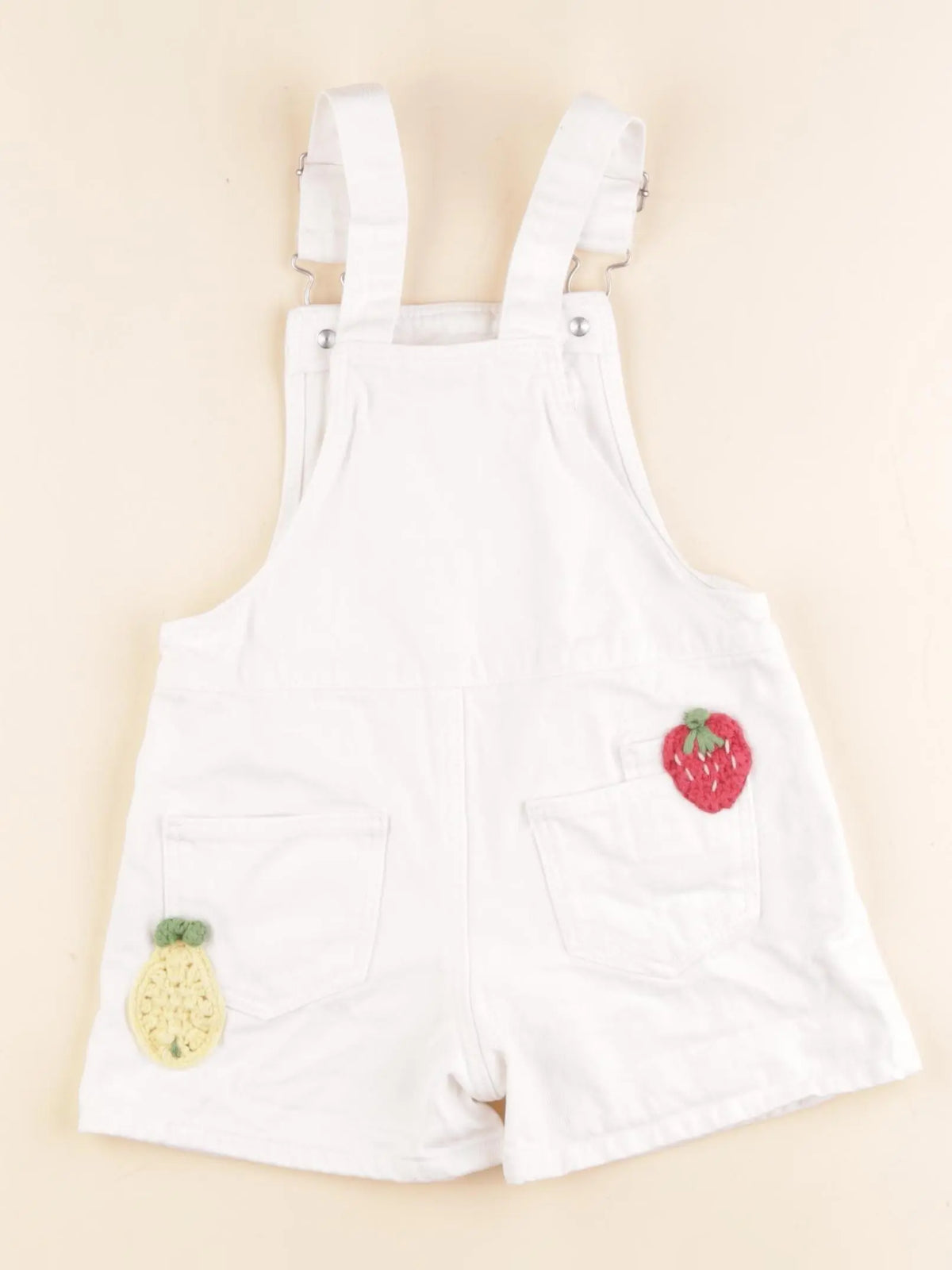 Zara - salopette imprimé au dos blanc - 18/24 mois