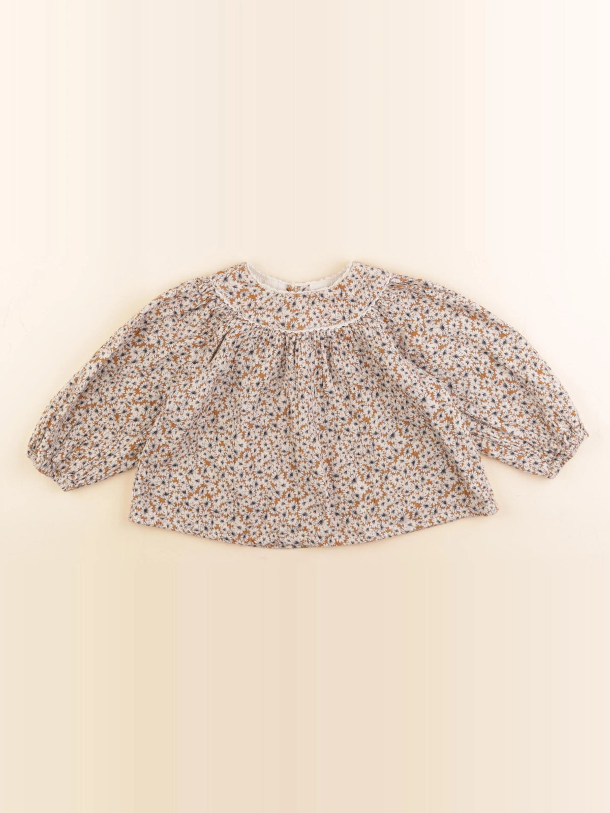 Zara - blouse jaune - 3 ans
