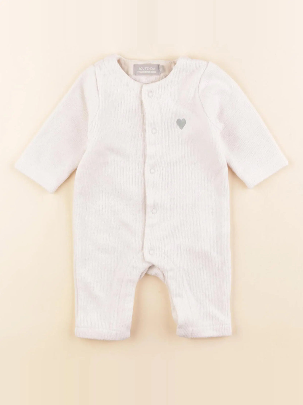 Boutchou - combinaison rose - 1 mois