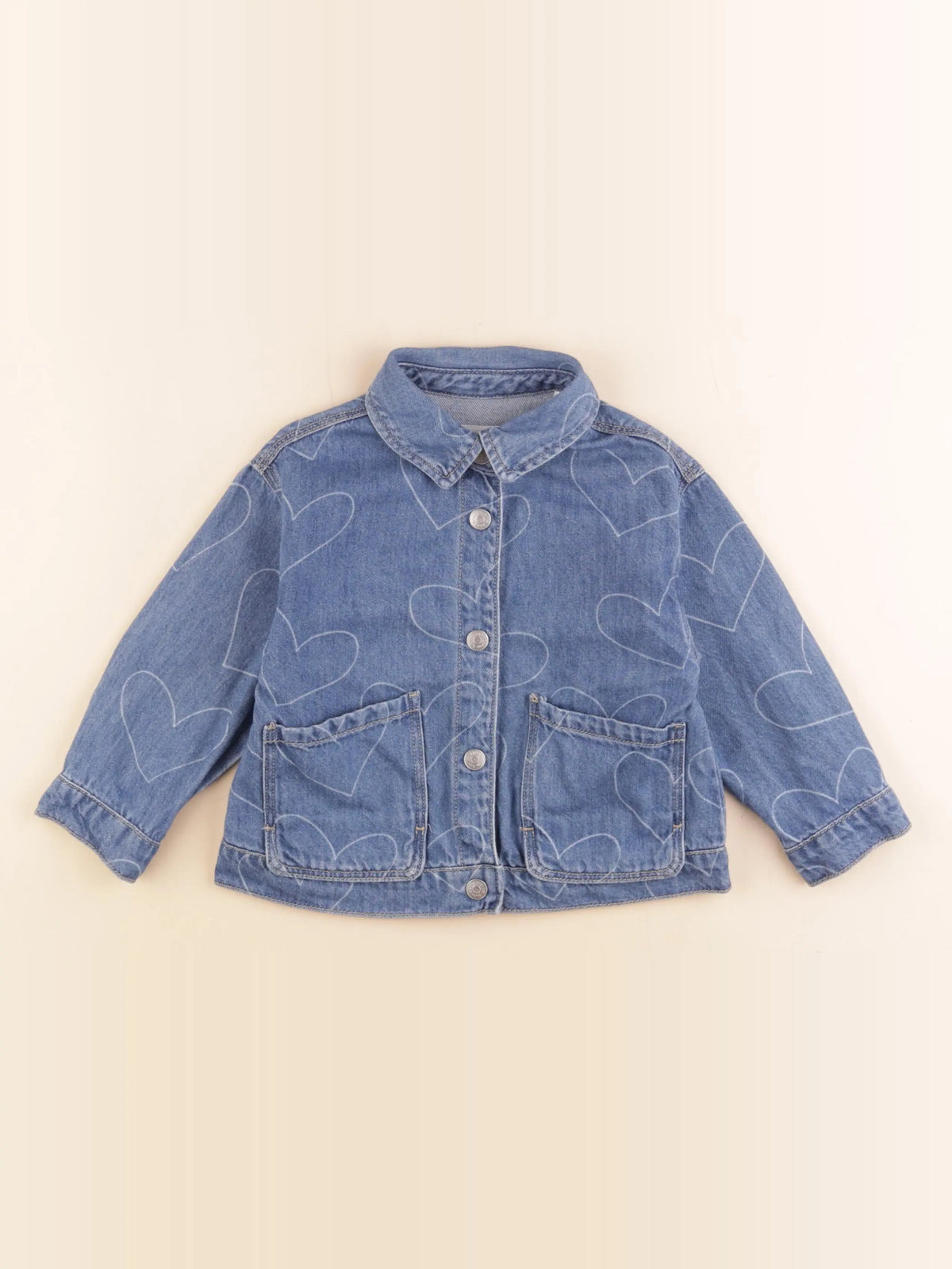 Zara - veste bleu - 3 ans