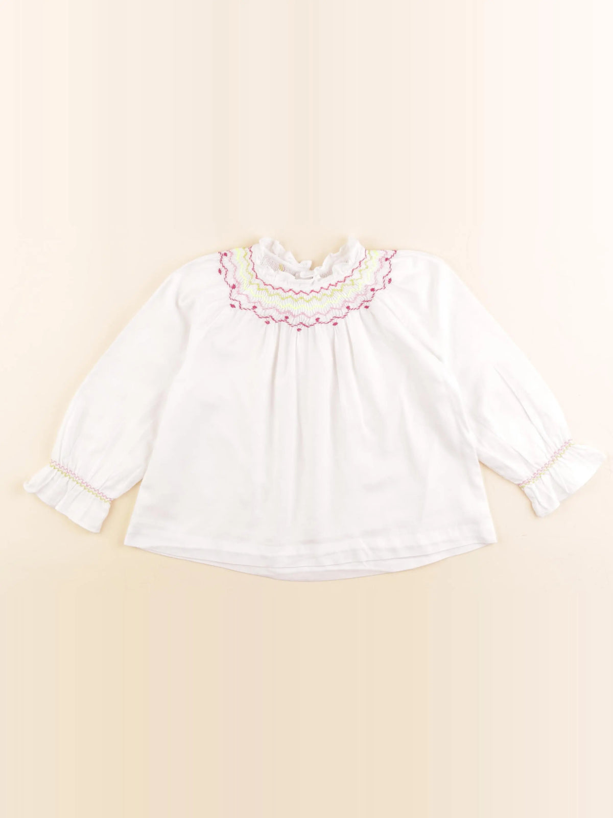 Jacadi - blouse blanc - 4 ans