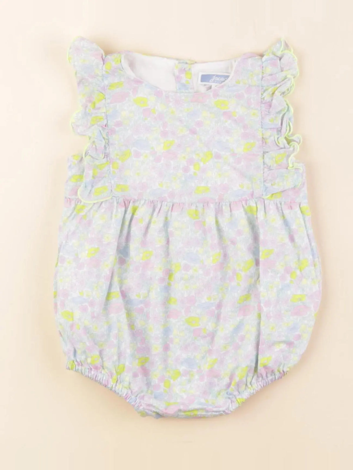 Jacadi - combinaison liberty multicolore - 6 mois