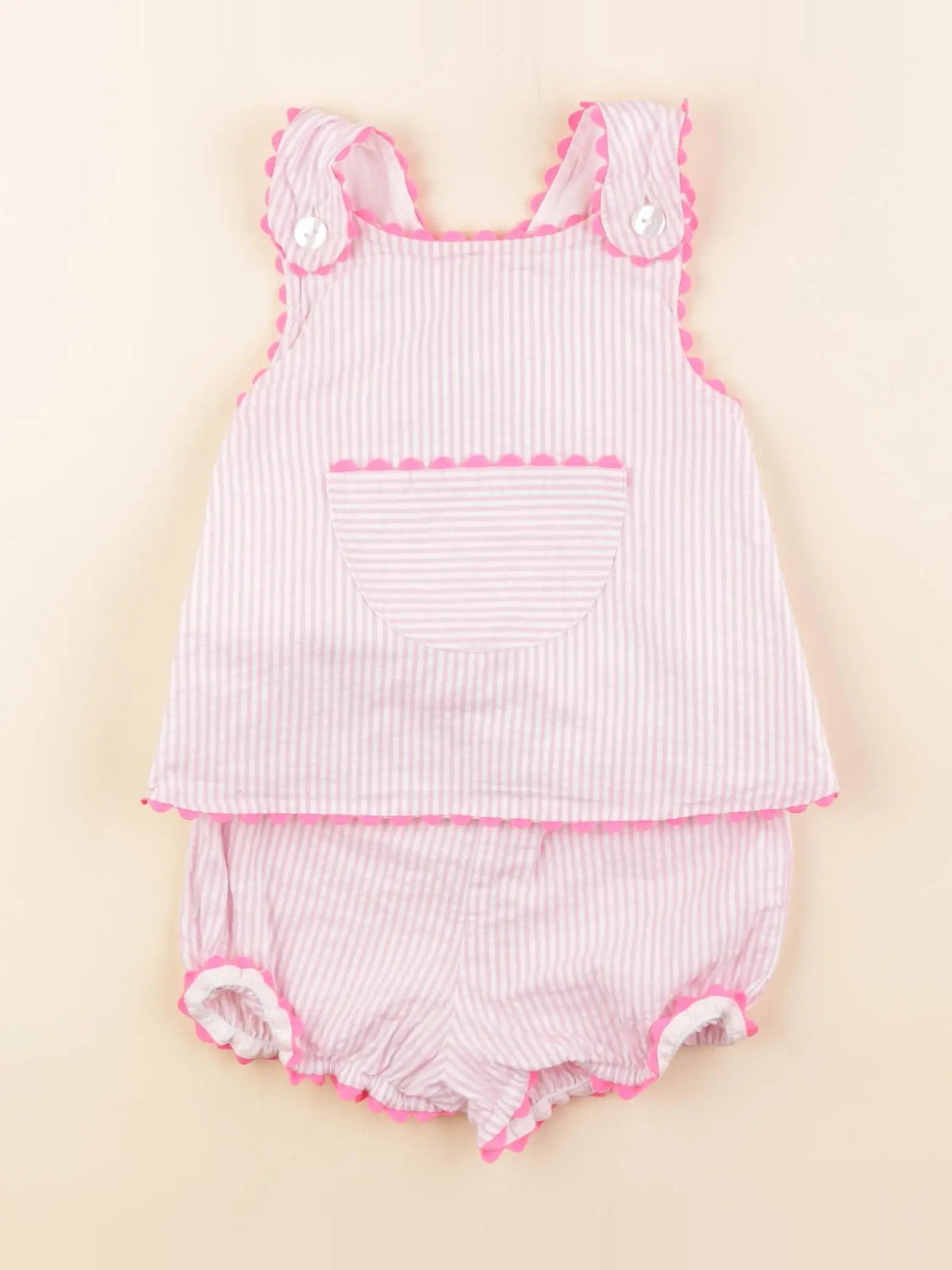 Jacadi - ensemble rose - 12 mois