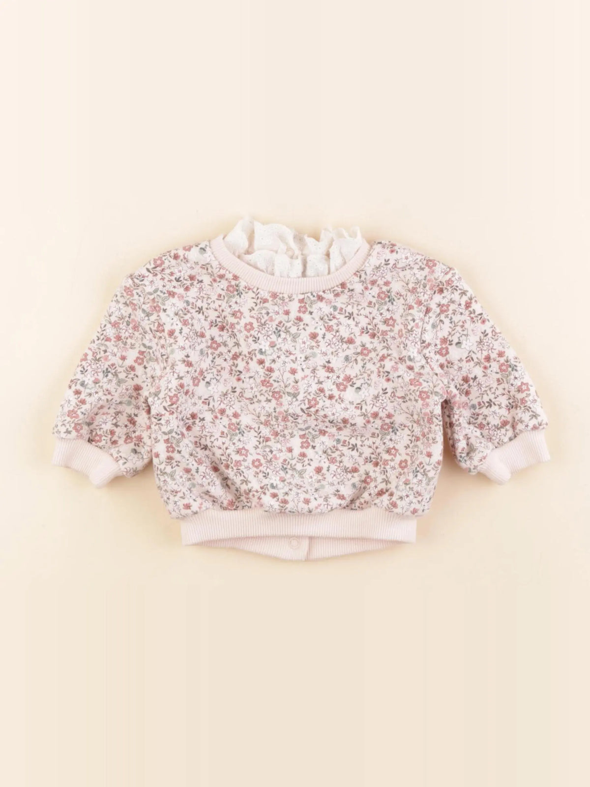 Tape à l'oeil - sweat rose - 3 mois