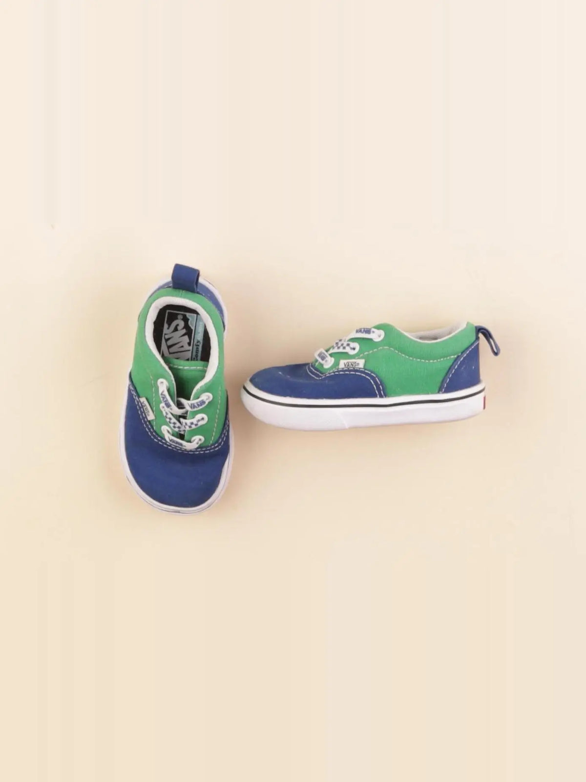Vans - tennis élastiqué vert - pointure 21