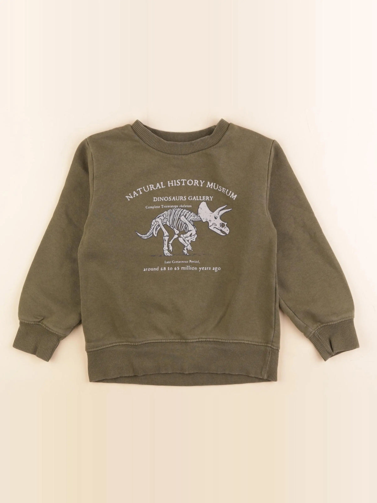 Vertbaudet - sweat vert - 6 ans