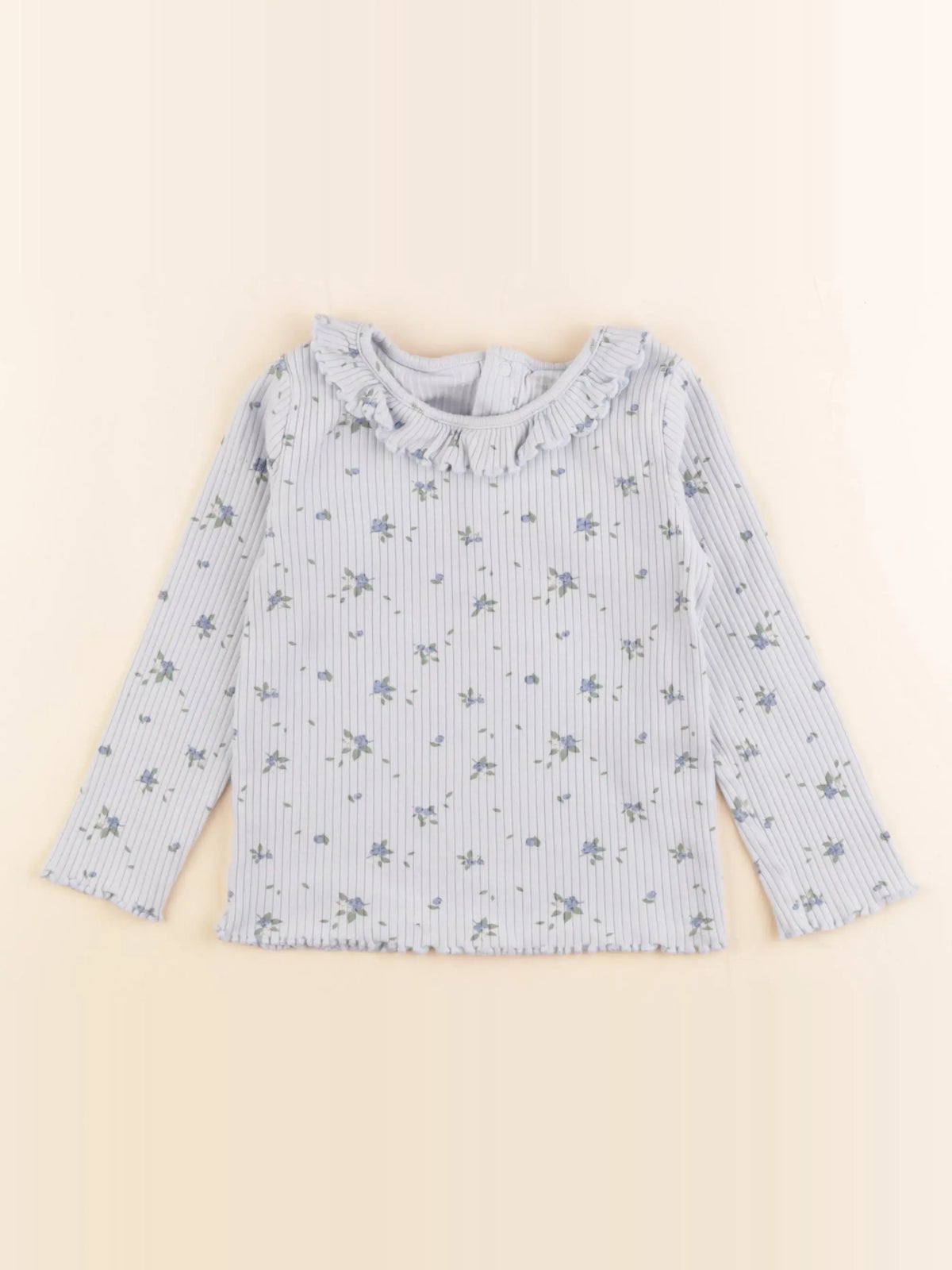 Vertbaudet - tee-shirt bleu - 2 ans