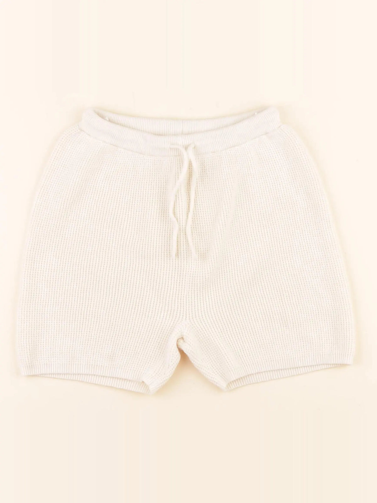 H&M - short beige - 3/4 ans