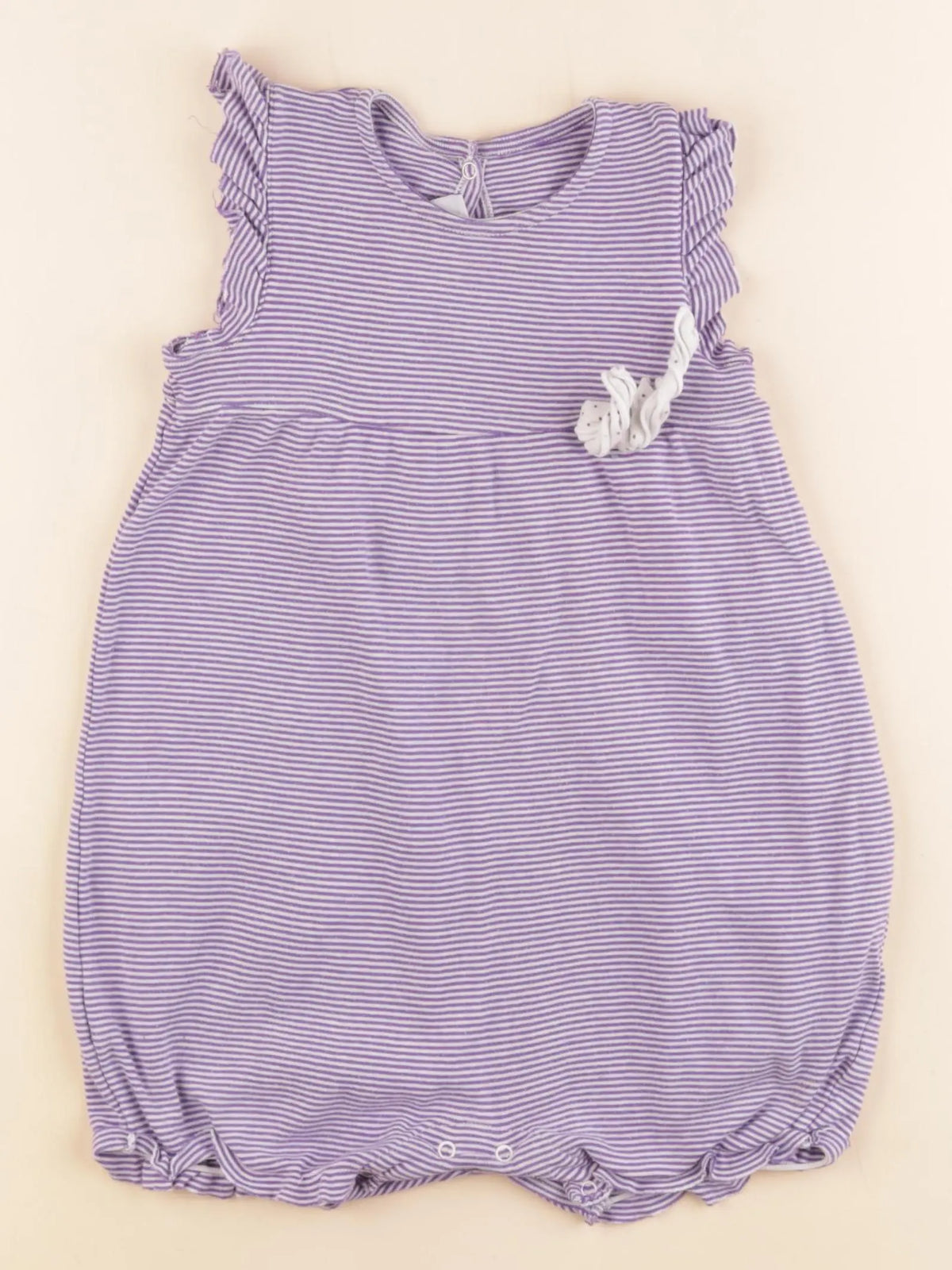 Petit Bateau - combinaison violet - 24 mois