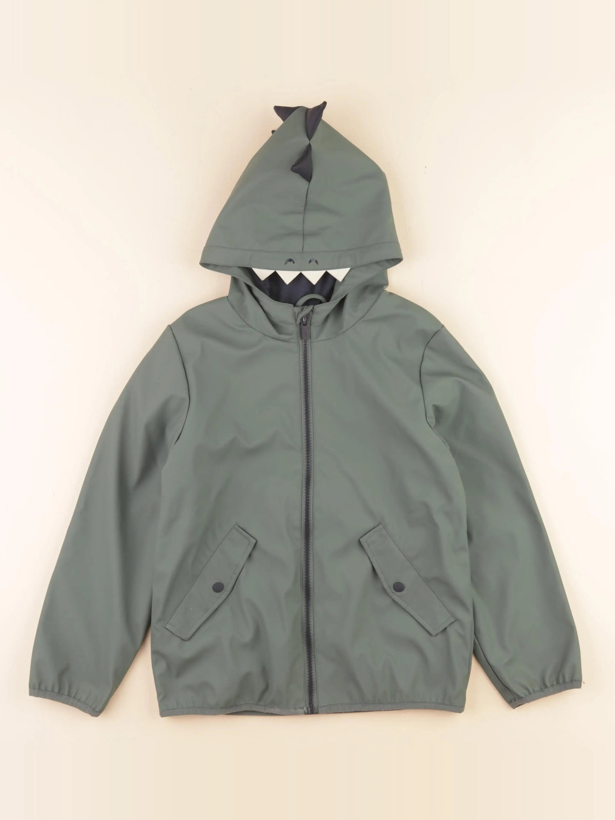 Vertbaudet - imperméable vert - 8 ans