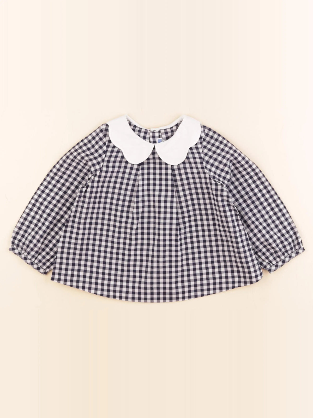 Jacadi - blouse blanc, bleu - 24 mois