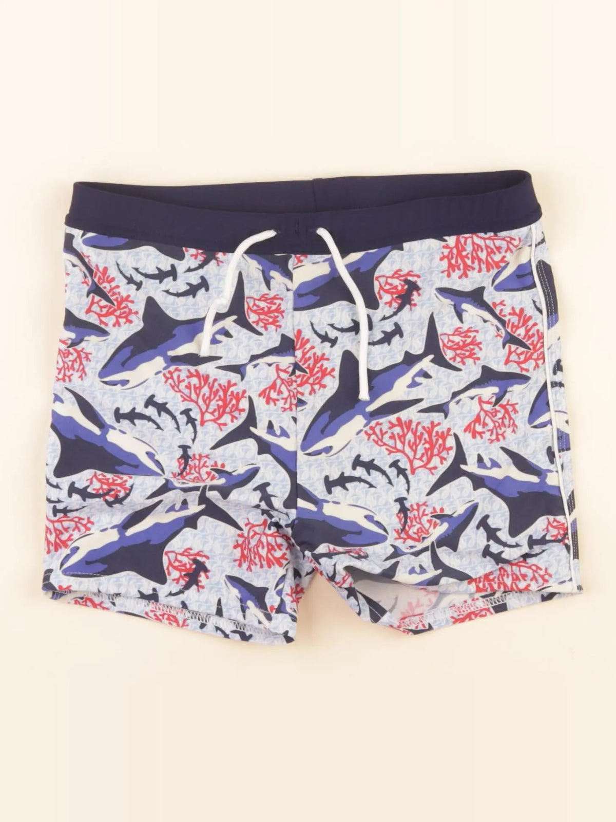 Petit Bateau - maillot de bain bleu - 10 ans
