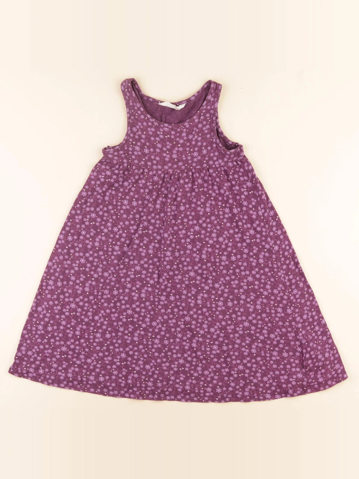 H&M - robe violet - 6/8 ans