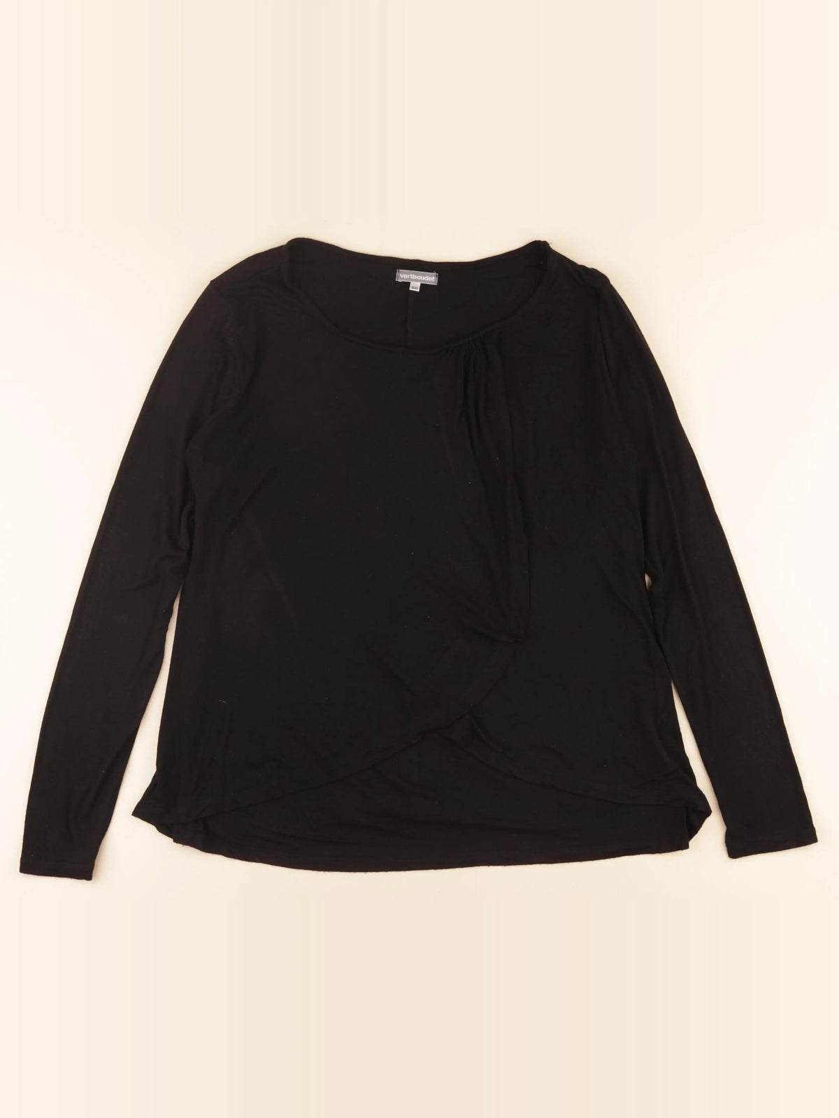 Vertbaudet - tee-shirt allaitement, grossesse noir - 38 à 40