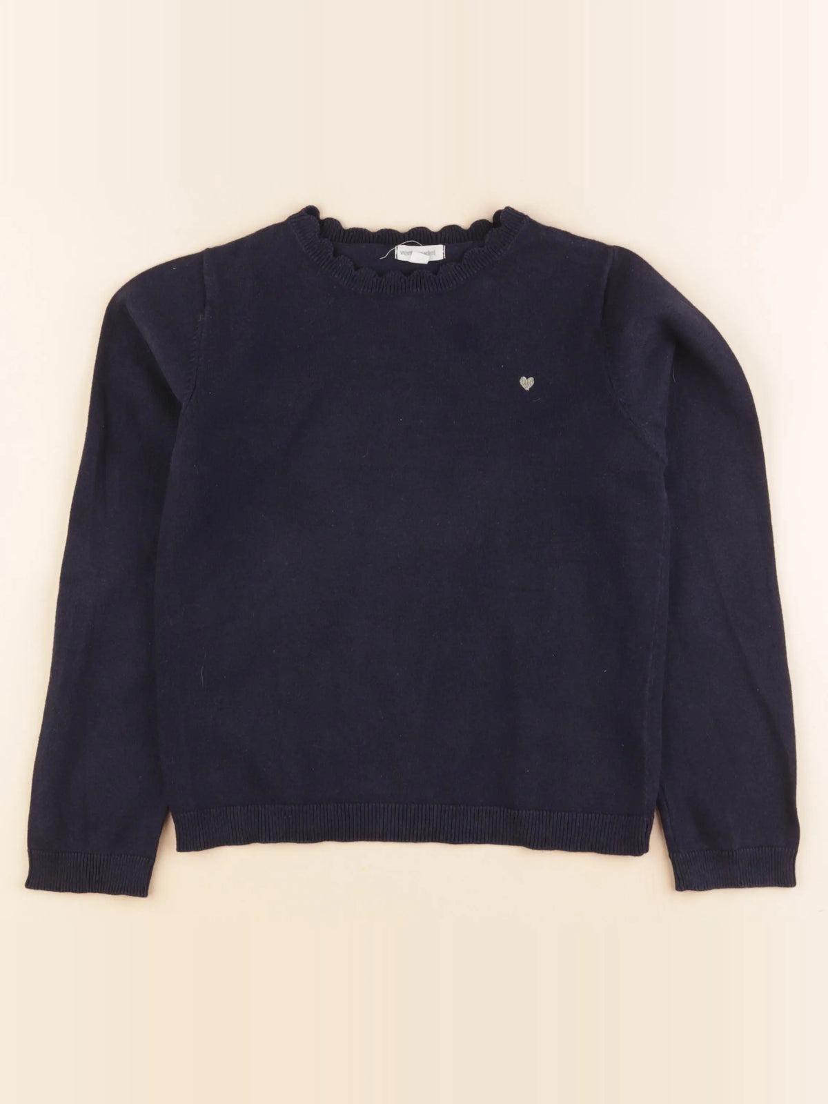 Vertbaudet - pull bleu - 9 ans