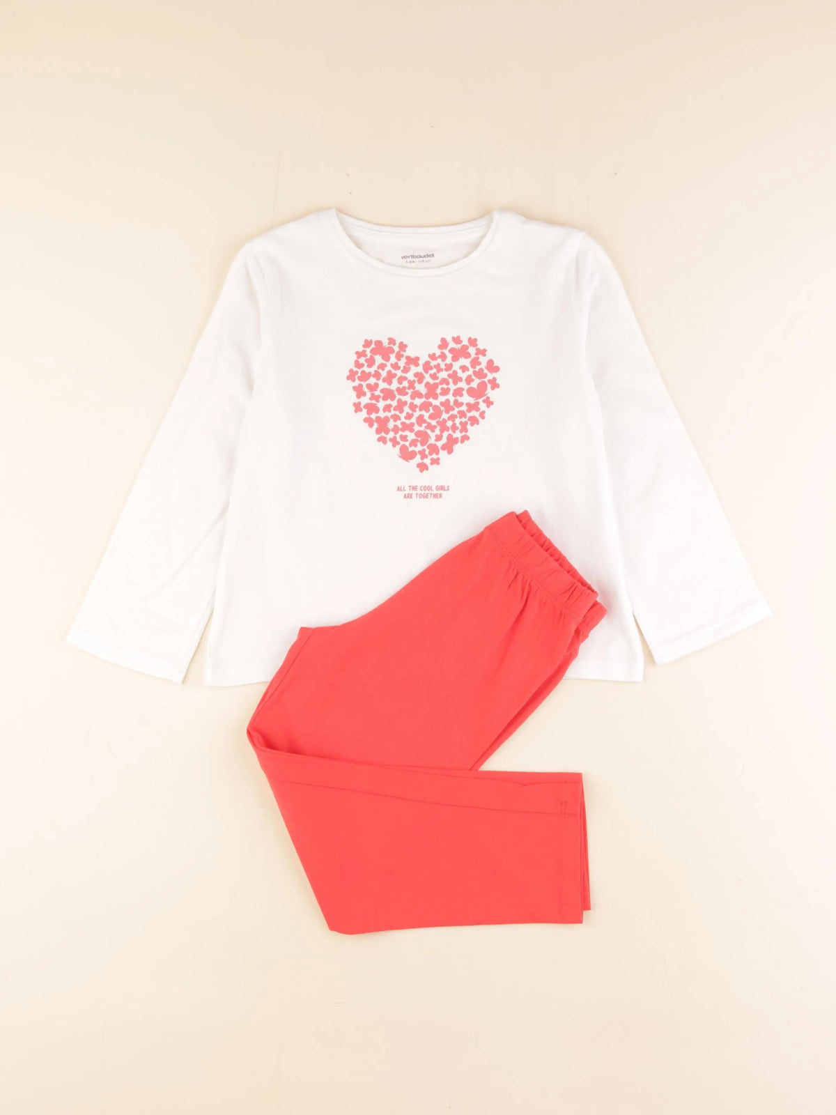 Vertbaudet - pyjama coton multicolore - 6 ans
