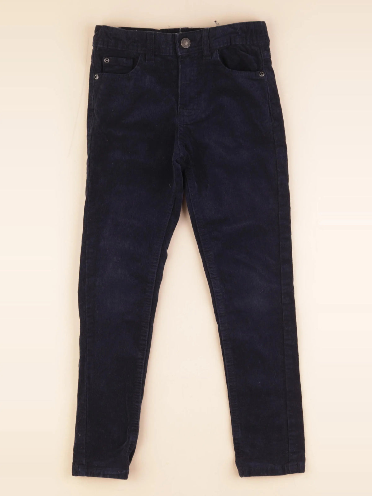 Vertbaudet - pantalon bleu - 7 ans