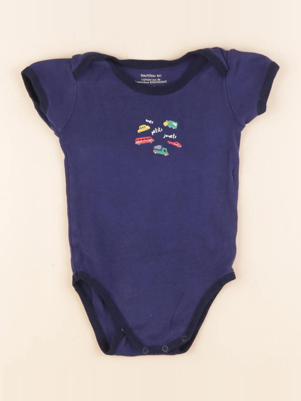 Boutchou - body bleu - 12 mois