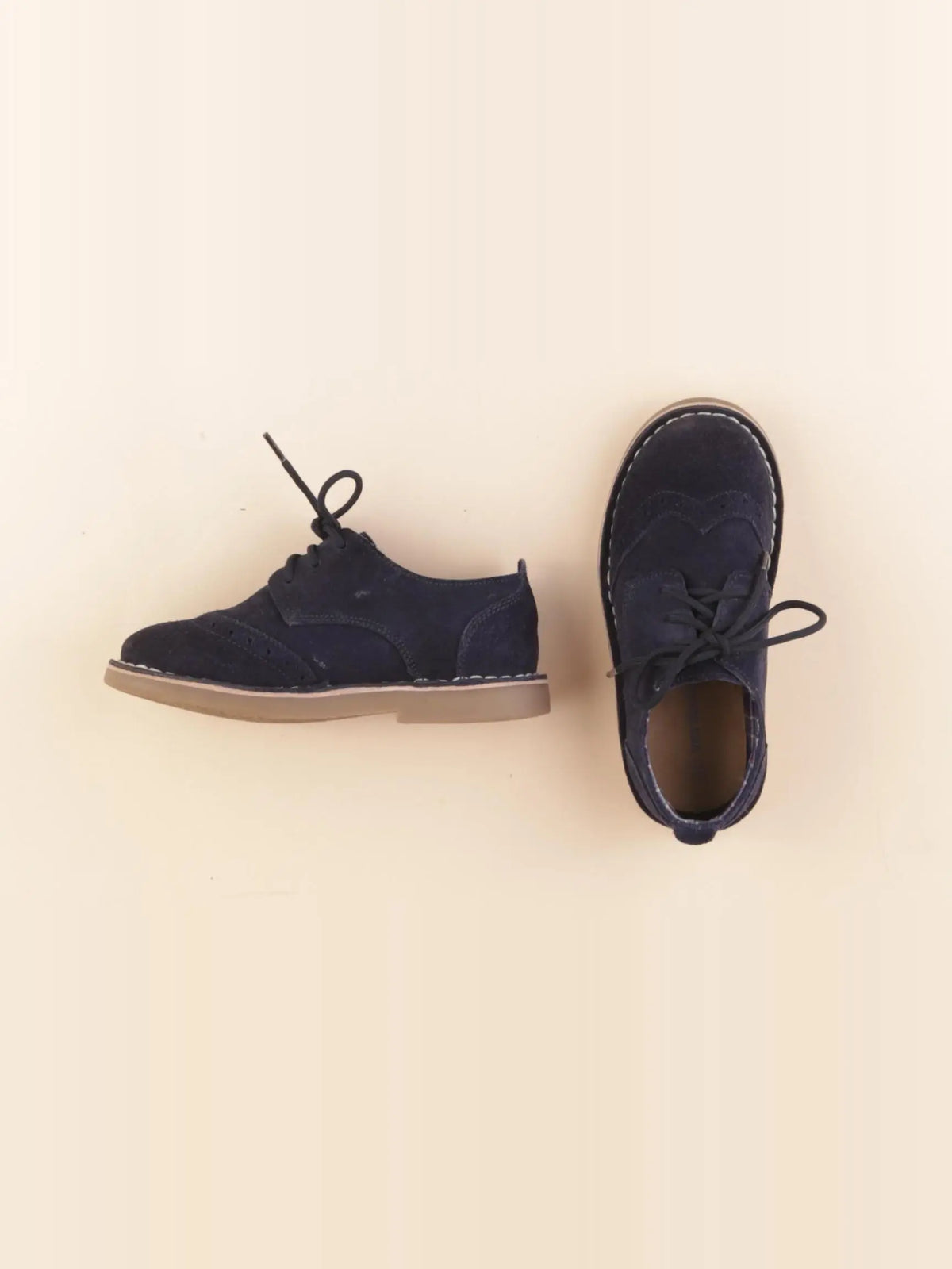 Vertbaudet - derbies bleu - pointure 28