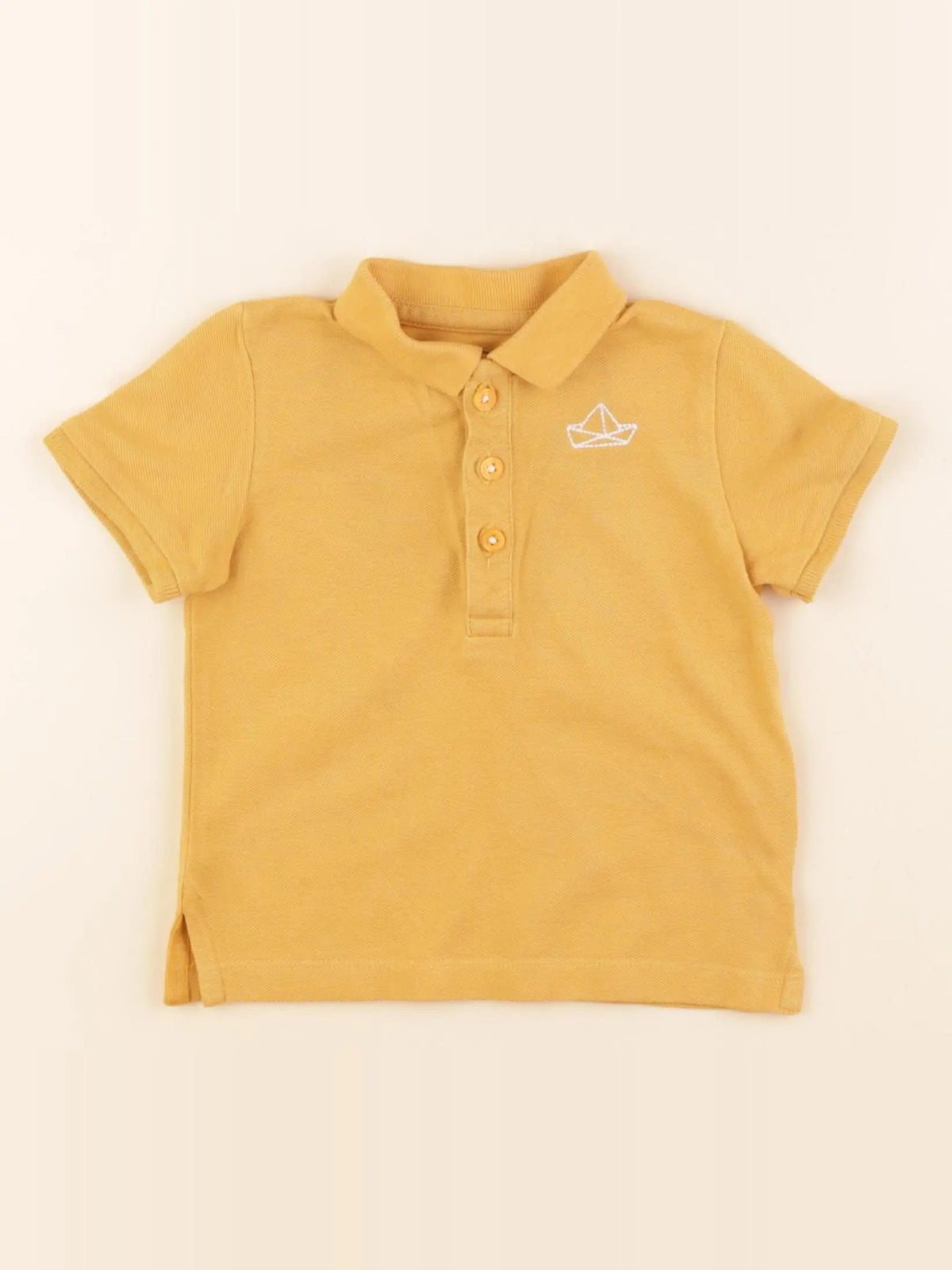 Boutchou - polo jaune - 12 mois