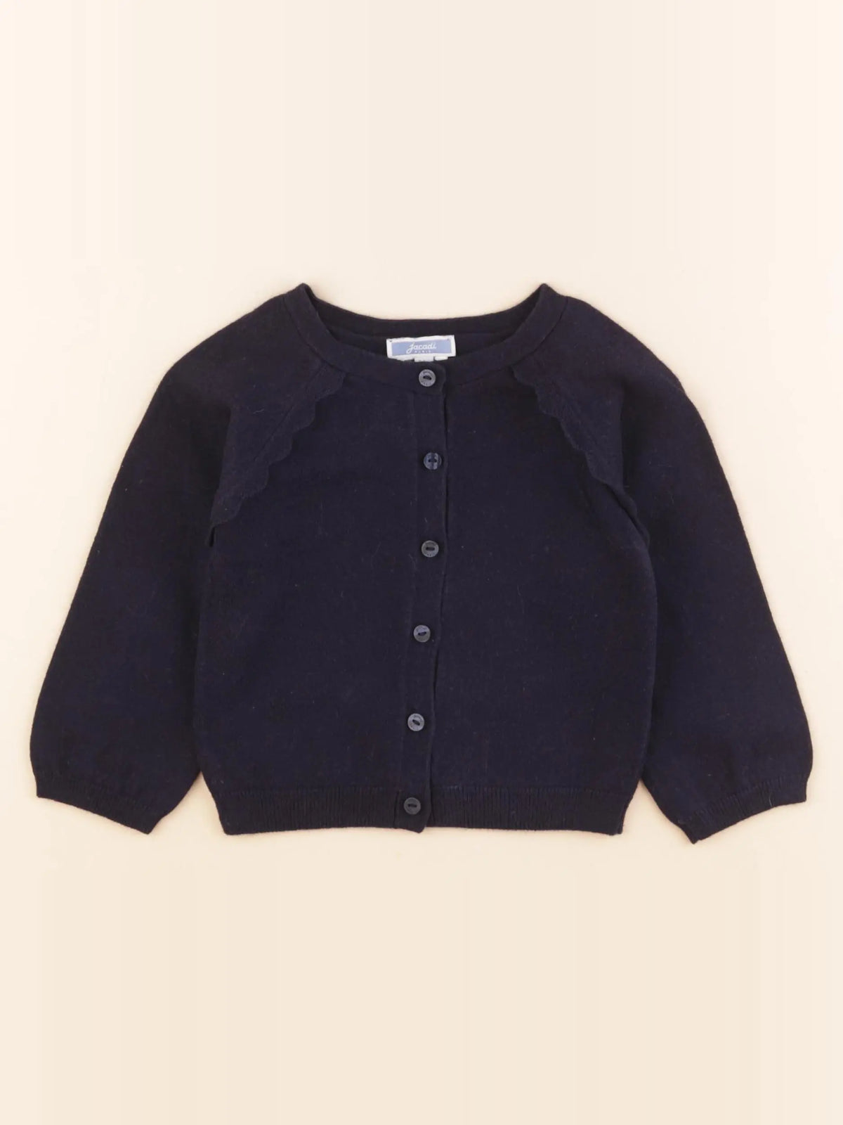 Jacadi - gilet bleu - 24 mois