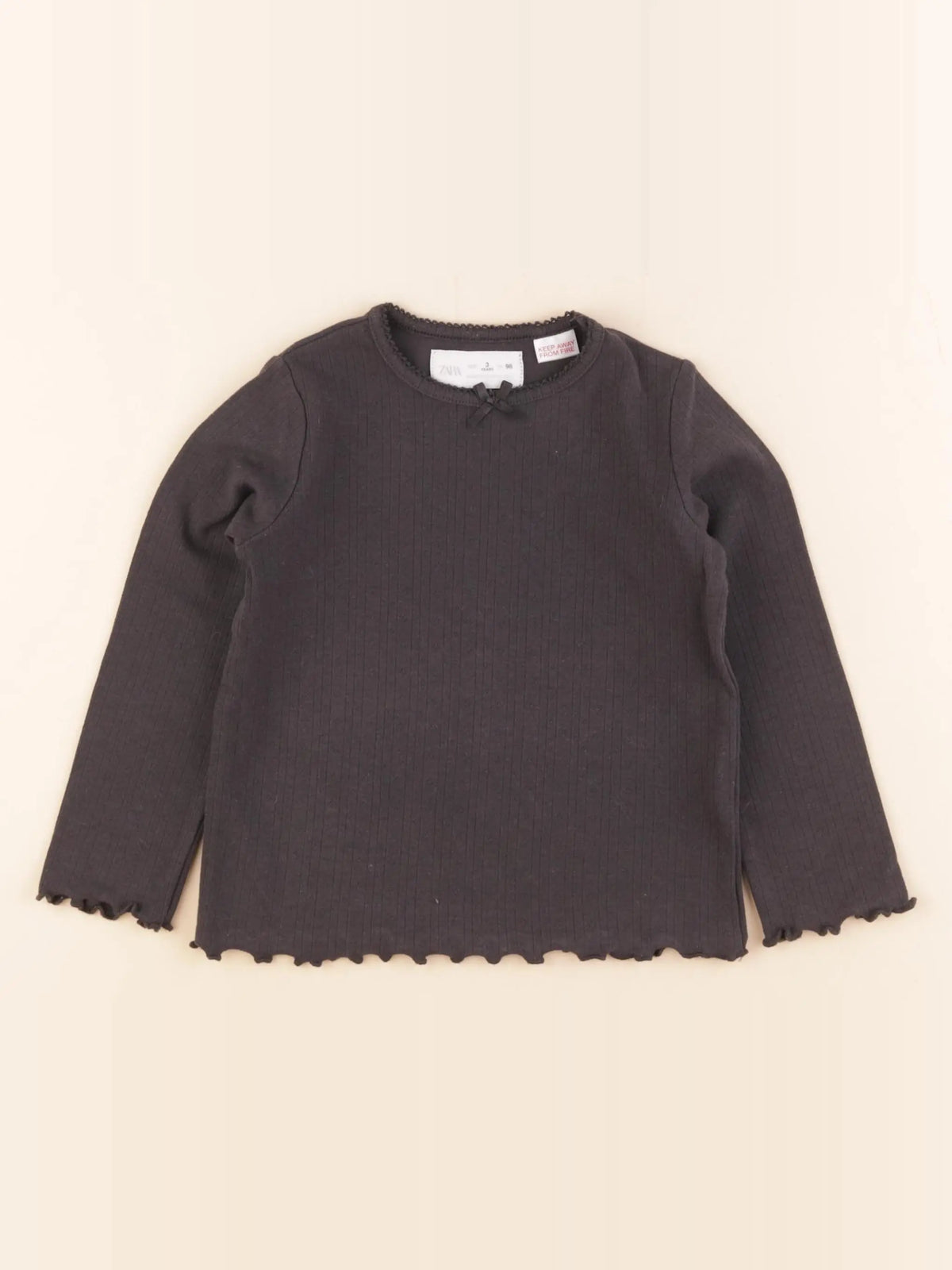 Zara - maillot de corps gris - 3 ans