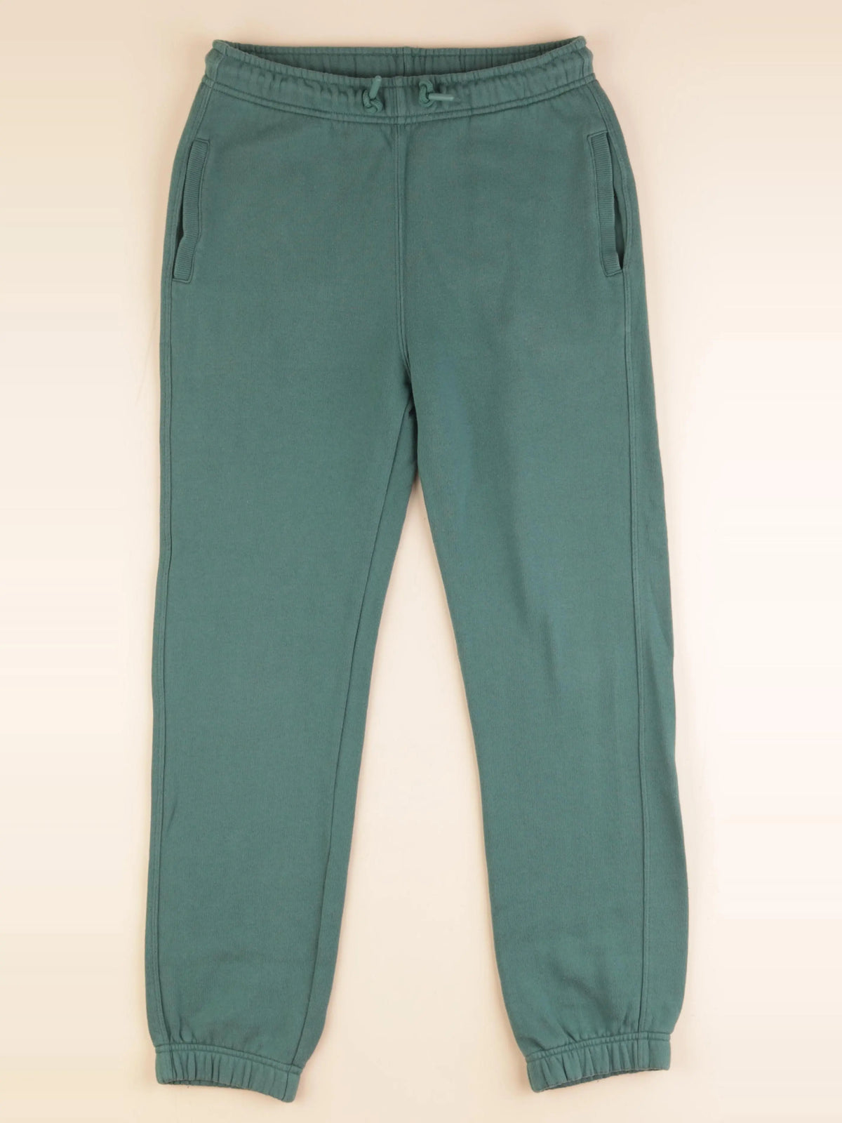 Monoprix - jogging doublé vert - 12 ans