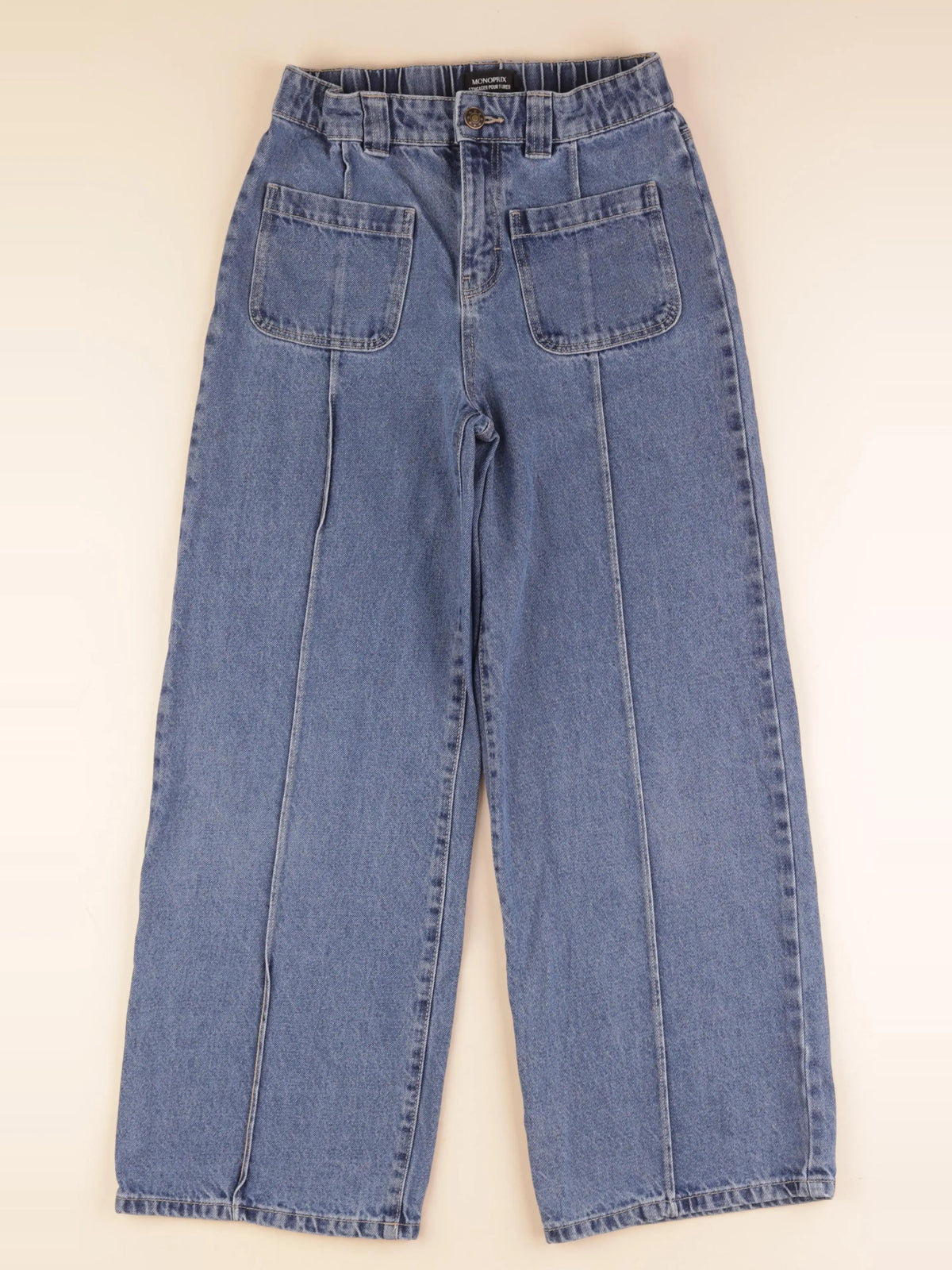 Monoprix - jean bleu - 12 ans