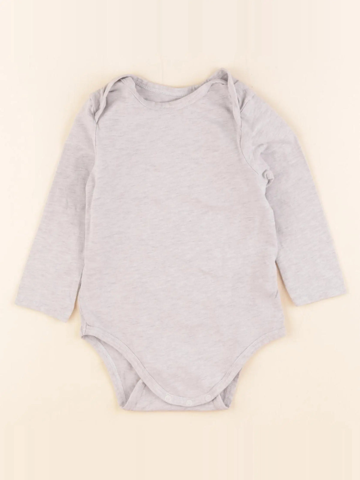 Tape à l'oeil - body gris - 24 mois