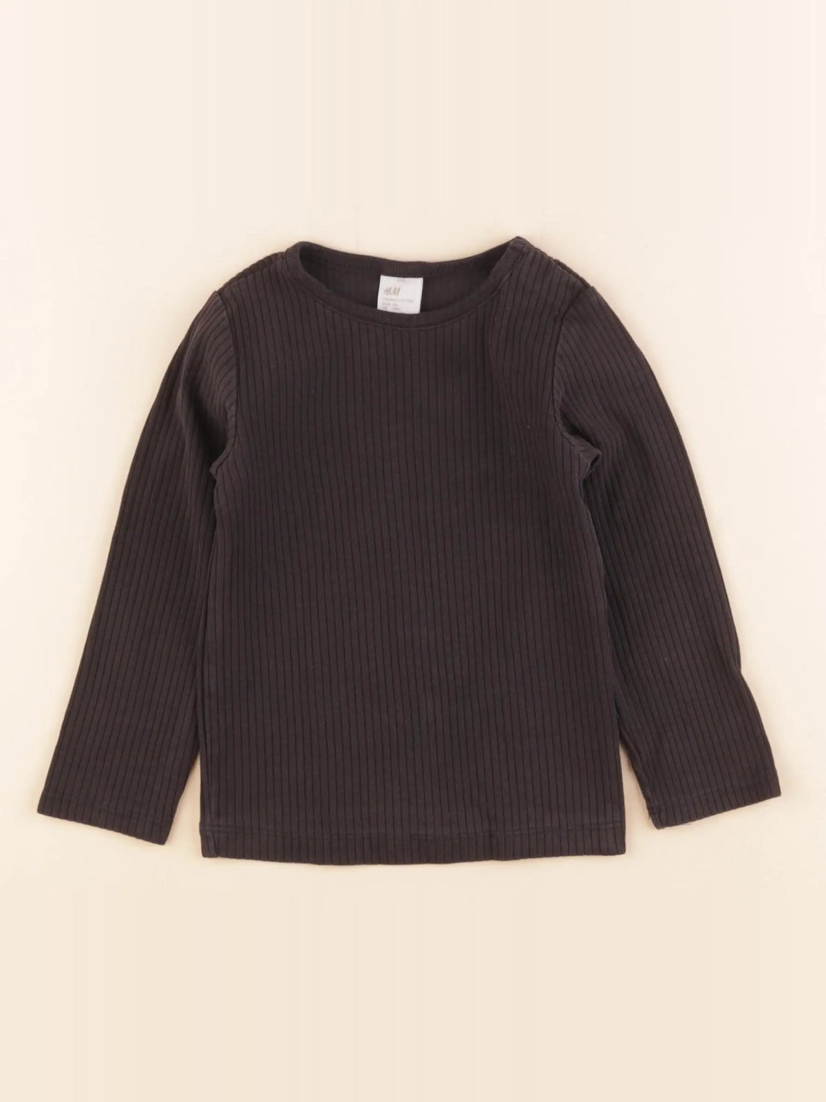 H&M - tee-shirt noir - 12/18 mois