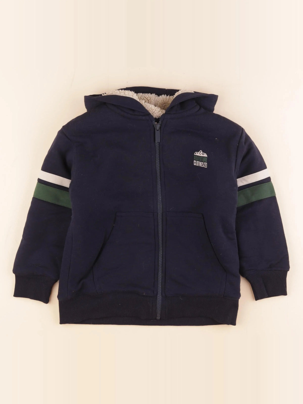 Vertbaudet - sweat bleu - 8 ans