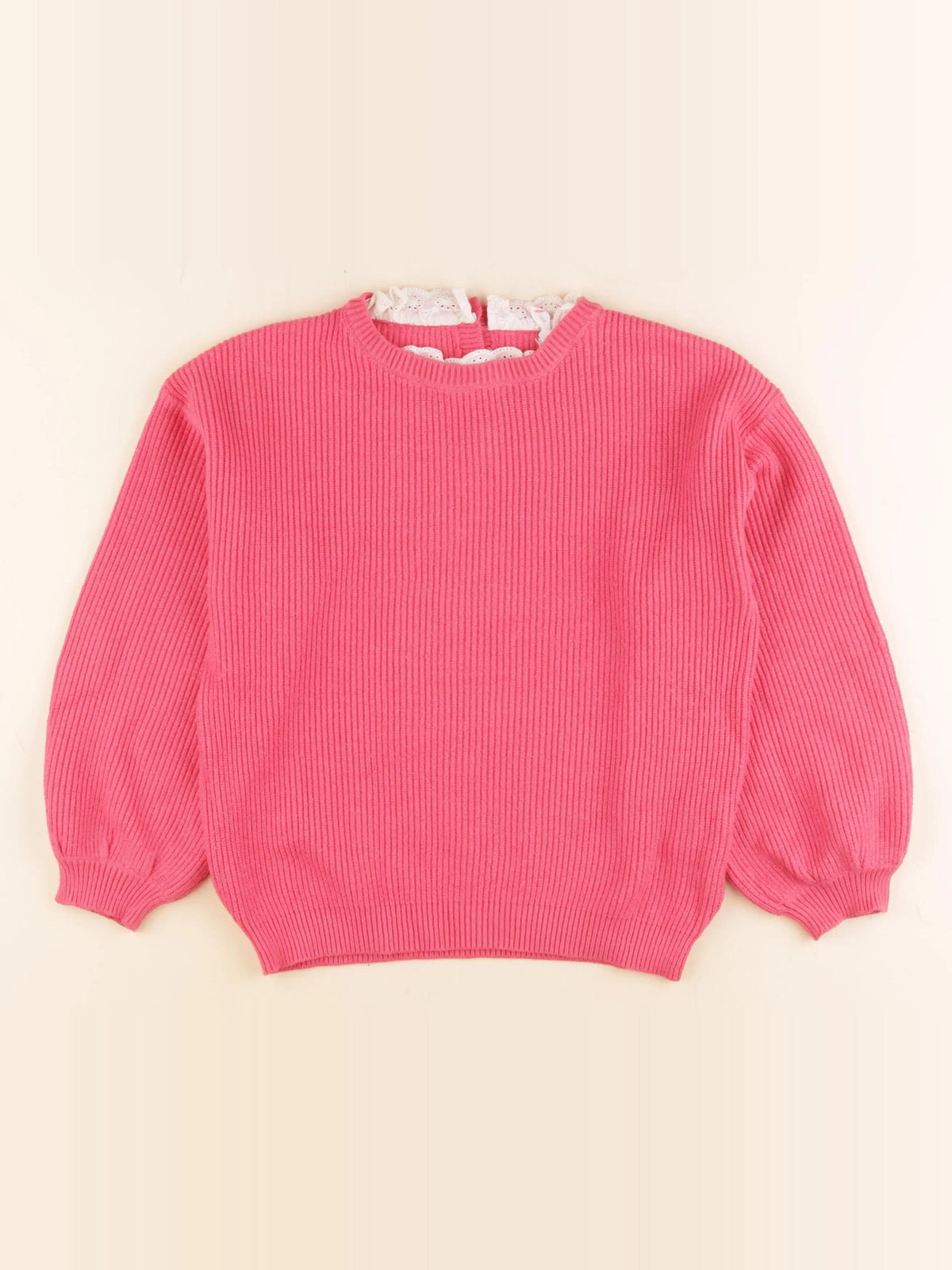 Vertbaudet - pull rose - 9 ans