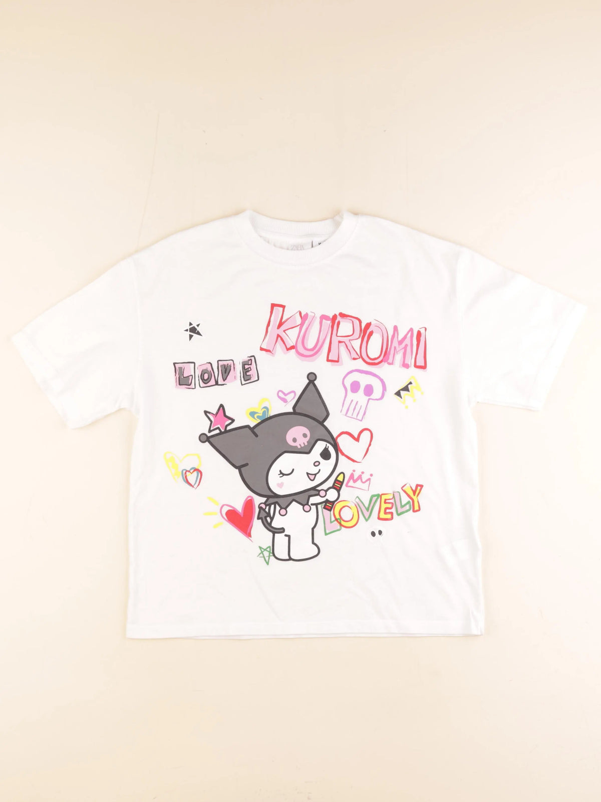 Zara - tee-shirt blanc - 11/12 ans