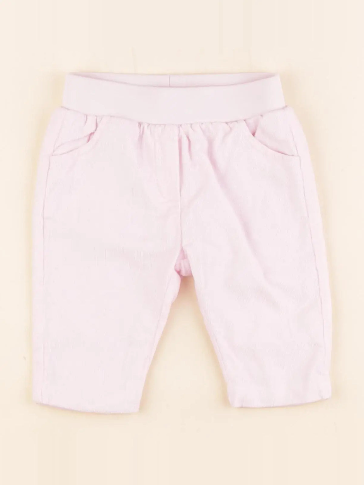 Jacadi - pantalon doublé rose - 3 mois