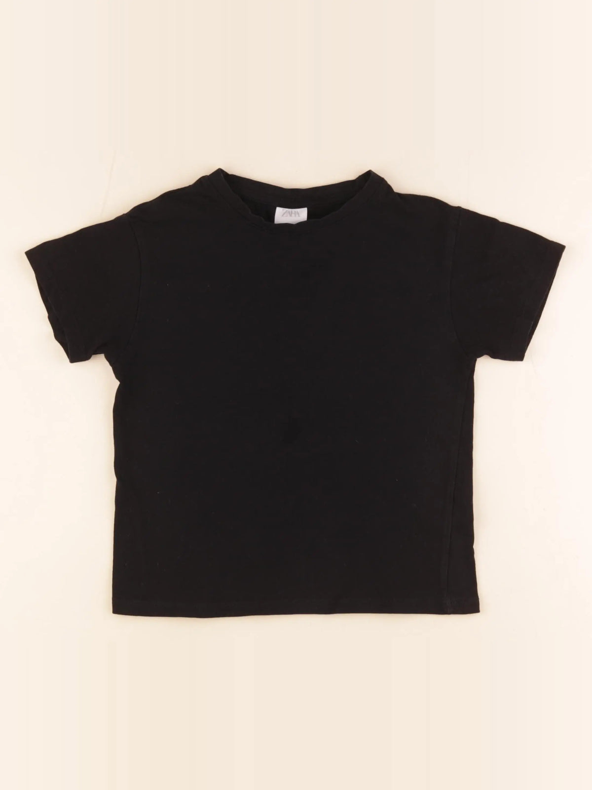 Zara - tee-shirt noir - 6/7 ans