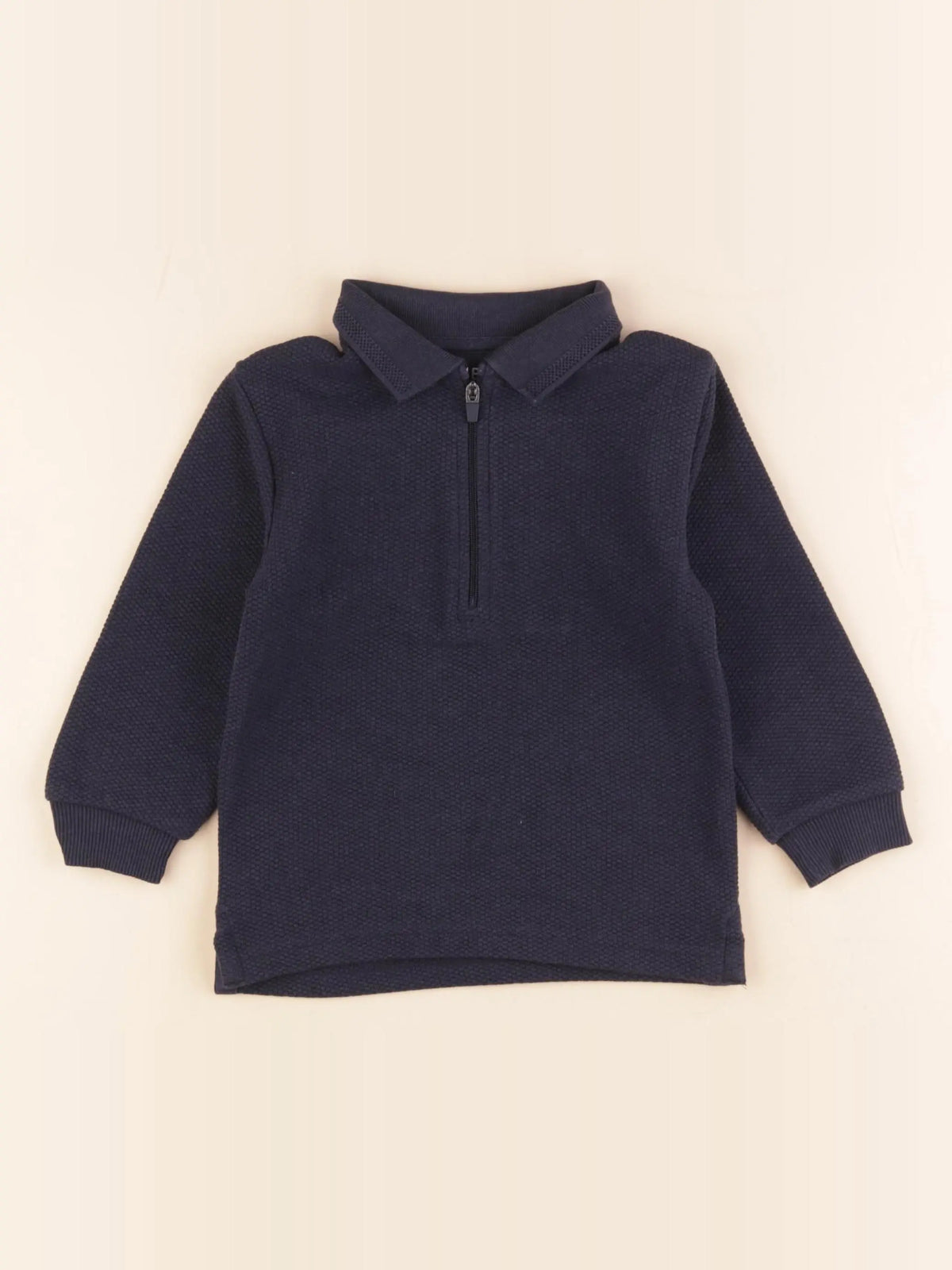 Next - polo bleu - 18/24 mois